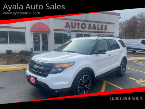 2013 Ford Explorer for sale at Ayala Auto Sales in Aurora IL