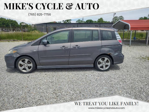 2007 Mazda MAZDA5 for sale at MIKE'S CYCLE & AUTO in Connersville IN