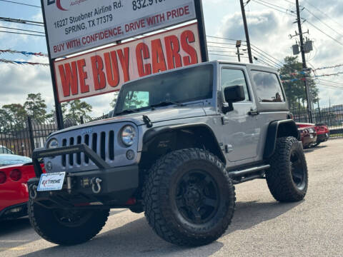 2015 Jeep Wrangler for sale at Extreme Autoplex LLC in Spring TX