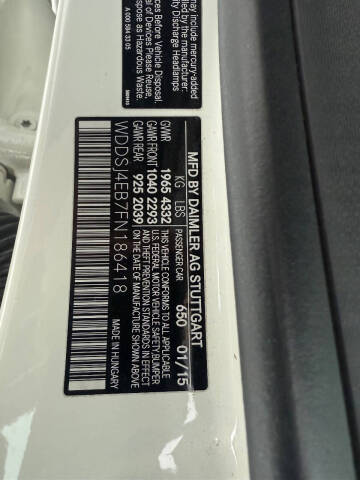 2015 Mercedes-Benz CLA CLA 250