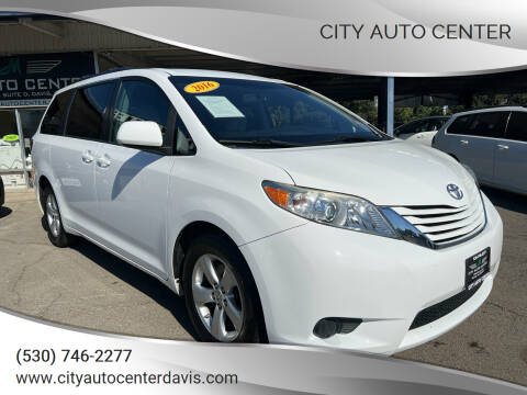 2016 Toyota Sienna for sale at City Auto Center in Davis CA