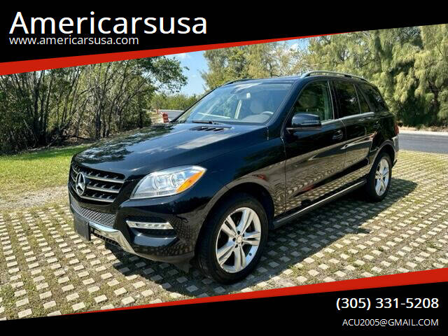 2015 Mercedes-Benz M-Class for sale at Americarsusa in Hollywood FL