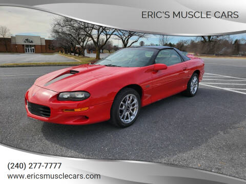 2002 Chevrolet Camaro for sale at Eric's Muscle Cars in Clarksburg MD
