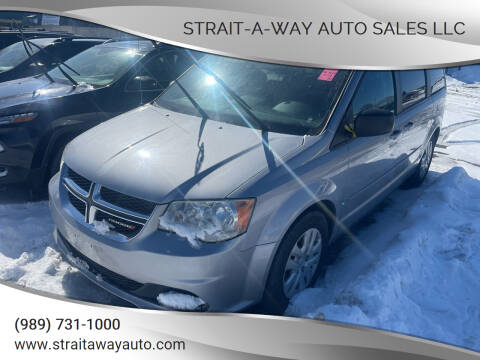 2017 Dodge Grand Caravan for sale at Strait-A-Way Auto Sales LLC in Gaylord MI