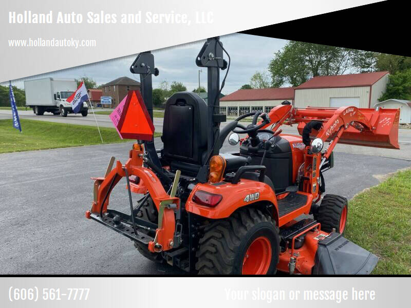 2019 Kubota BX2680RV for sale at Holland Auto Sales and Service, LLC in Bronston KY