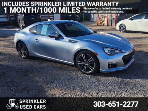 2015 Subaru BRZ for sale at Sprinkler Used Cars in Longmont CO