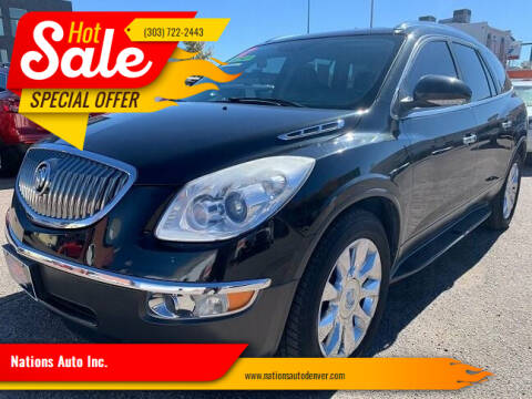 2012 Buick Enclave for sale at Nations Auto Inc. in Denver CO