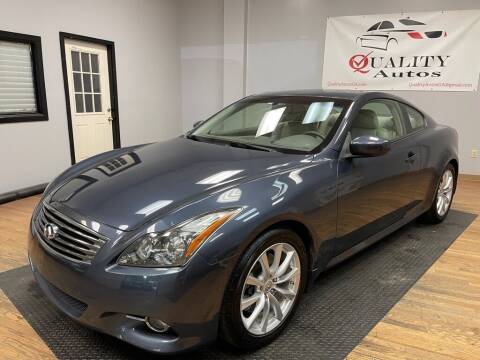 2011 Infiniti G37 Coupe for sale at Quality Autos in Marietta GA
