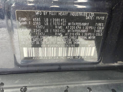 2013 Subaru Outback 2.5i Premium
