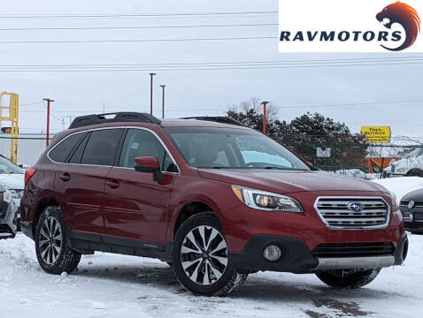 2017 Subaru Outback for sale at RAVMOTORS- Burnsville in Burnsville MN