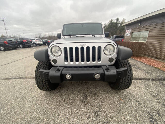 2012 Jeep Wrangler Unlimited for sale at Galvanek's in Cadillac, MI