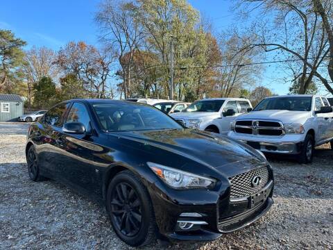 2015 Infiniti Q50 for sale at Lake Auto Sales in Hartville OH