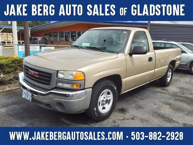 2004 GMC Sierra 1500 for sale at Jake Berg Auto Sales in Gladstone OR