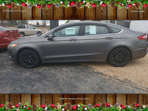 2013 Ford Fusion for sale at NETWORK AUTO SALES in Mountain Home AR