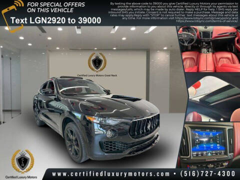 2017 Maserati Levante for sale at Certified Luxury Motors in Great Neck NY
