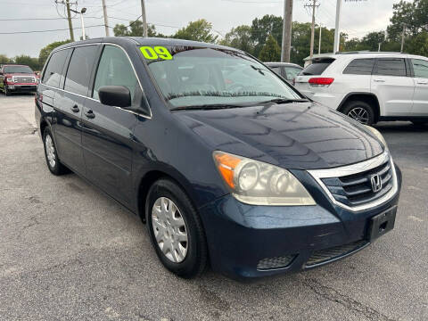 2009 Honda Odyssey for sale at I-80 Auto Sales in Hazel Crest IL