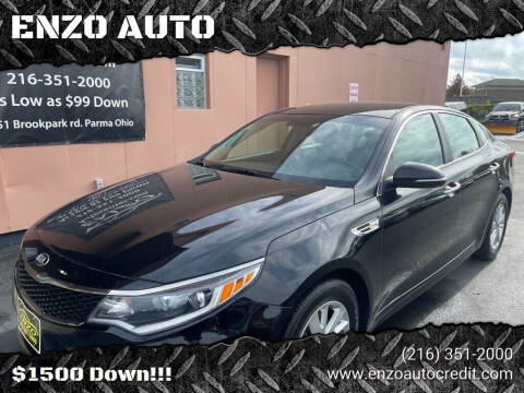 2017 Kia Optima for sale at ENZO AUTO in Parma OH