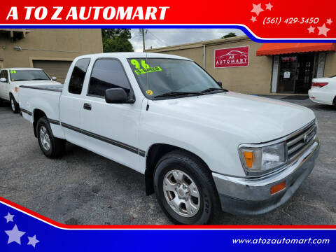 1996 Toyota T100 for sale at A TO Z  AUTOMART in West Palm Beach FL
