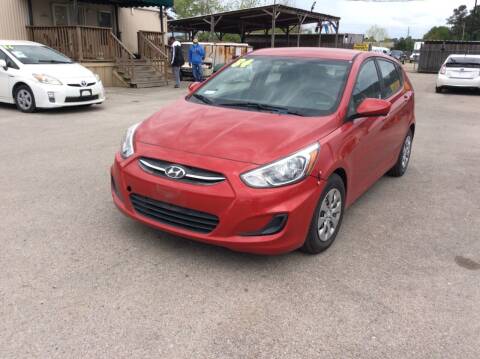 2017 Hyundai Accent for sale at OASIS PARK & SELL in Spring TX
