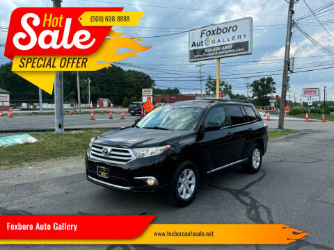 2013 Toyota Highlander for sale at Foxboro Auto Gallery in Foxboro MA