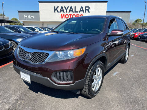 2012 Kia Sorento for sale at KAYALAR MOTORS in Houston TX