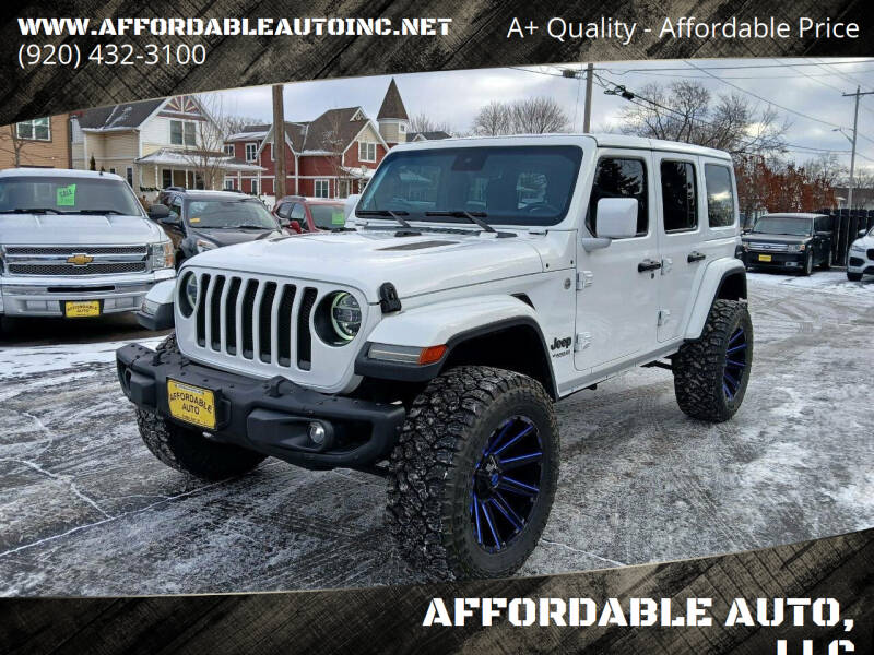 2019 Jeep Wrangler Unlimited for sale at AFFORDABLE AUTO, LLC in Green Bay WI