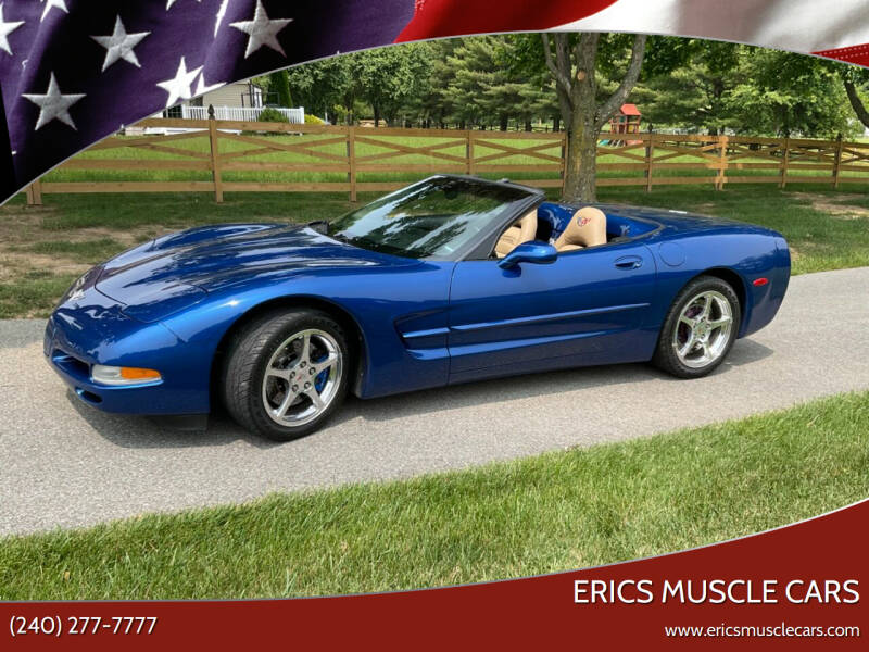 2003 Chevrolet Corvette for sale at Erics Muscle Cars in Clarksburg MD