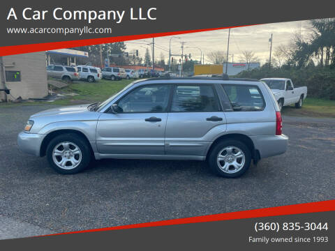2004 Subaru Forester for sale at A Car Company LLC in Washougal WA