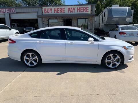 2013 Ford Fusion for sale at Greenville Auto Sales in Greenville TX
