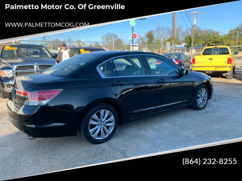 2012 Honda Accord for sale at Palmetto Motor Co. of Greenville in Greenville SC