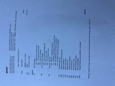 2014 Mercedes-Benz E-Class E 350