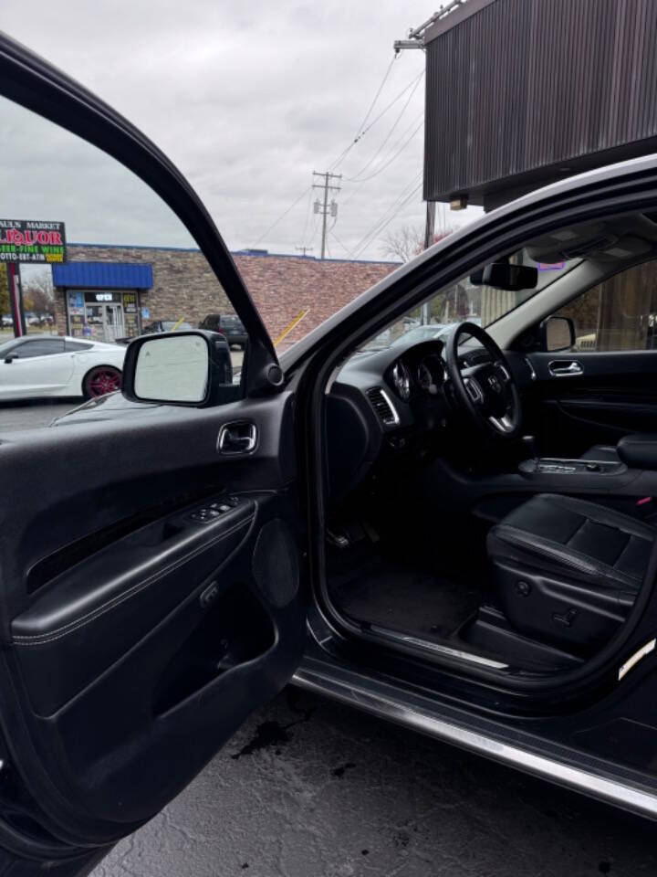 2011 Dodge Durango for sale at Dynasty Auto Sales in Eastpointe, MI