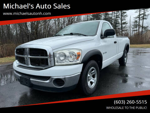 2008 Dodge Ram 1500 for sale at Michael's Auto Sales in Derry NH