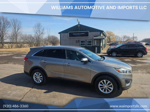 2016 Kia Sorento for sale at WILLIAMS AUTOMOTIVE AND IMPORTS LLC in Neenah WI
