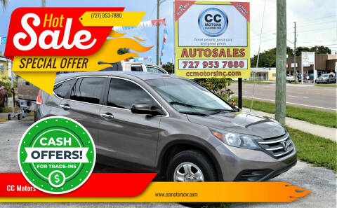 2012 Honda CR-V for sale at CC Motors in Clearwater FL