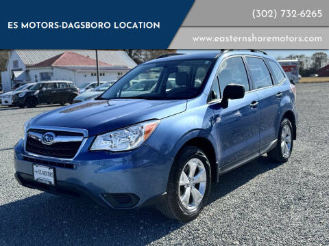 2015 Subaru Forester 2.5i
