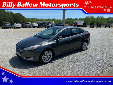 2017 Ford Focus for sale at Billy Ballew Motorsports in Dawsonville GA