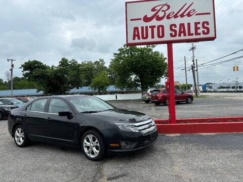 2012 Ford Fusion for sale at Belle Auto Sales in Elkhart IN