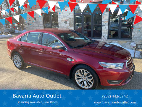 2013 Ford Taurus for sale at Bavaria Auto Outlet in Victoria MN