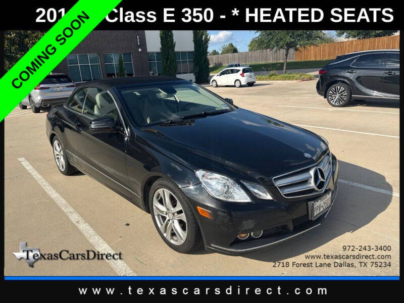 2011 Mercedes-Benz E-Class E 350