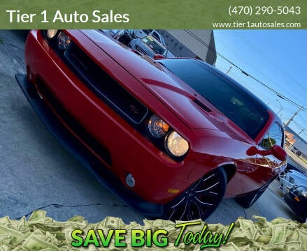 2014 Dodge Challenger for sale at Tier 1 Auto Sales in Gainesville GA
