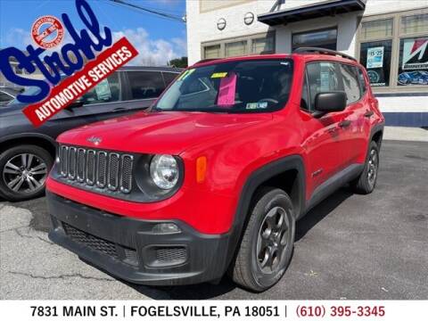 2017 Jeep Renegade for sale at Strohl Automotive Services in Fogelsville PA