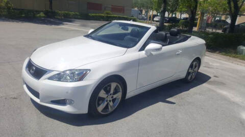 2010 Lexus IS 250C for sale at BETHEL AUTO DEALER, INC in Miami FL