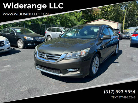 2014 Honda Accord for sale at Widerange LLC in Greenwood IN