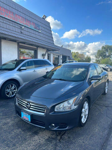 2012 Nissan Maxima for sale at VELAZQUEZ AUTO SALES in Aurora IL