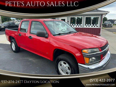 2007 Chevrolet Colorado for sale at PETE'S AUTO SALES LLC - Dayton in Dayton OH