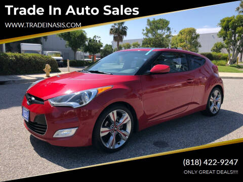 2012 Hyundai Veloster for sale at Trade In Auto Sales in Van Nuys CA