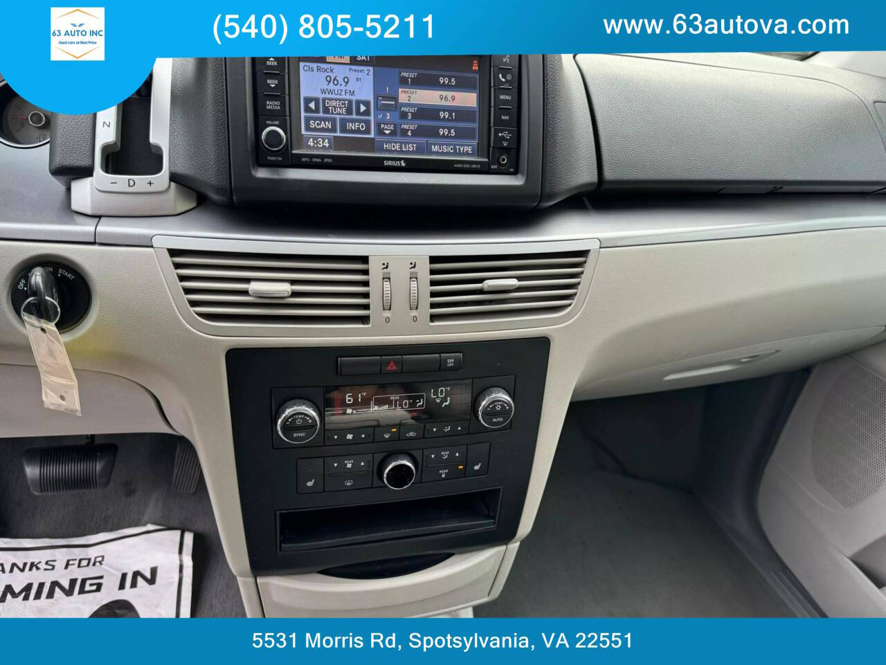 2010 Volkswagen Routan for sale at 63 Auto Inc in Spotsylvania, VA