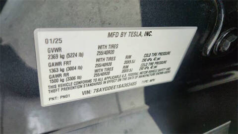 2025 Tesla Model Y Long Range