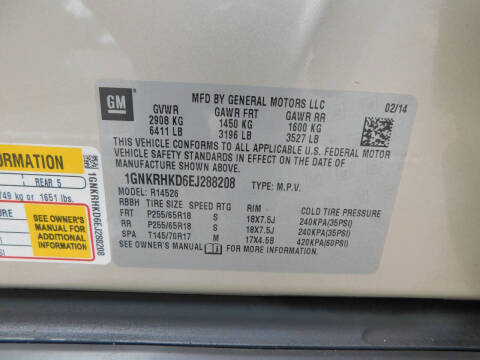 2014 Chevrolet Traverse LT